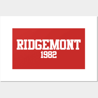 Ridgemont 1982 Posters and Art